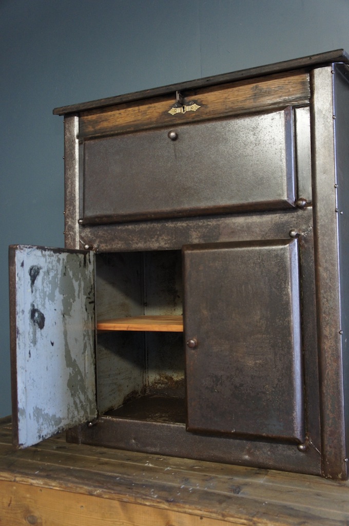 Cabinets  Metal Wood vintage Storage & and Cabinet : Industrial nz cupboard