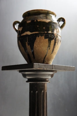 antique-french-confit-pot-green-glaze-old-pottery-urn-nz-2