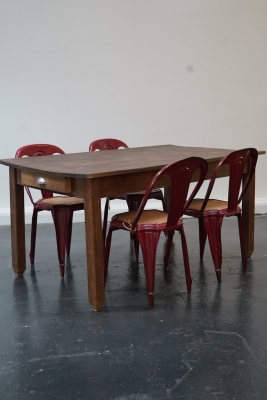 antique-french-oak-table-art-deco-nz-so-vintage