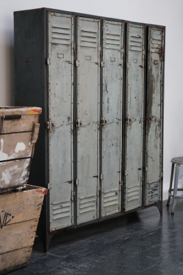 french-vintage-industrial-lockers-old-metal-antique-cabinet-nz