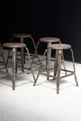 nicolle-french-vintage-industrial-metal-stool-so-vintage-nz-1